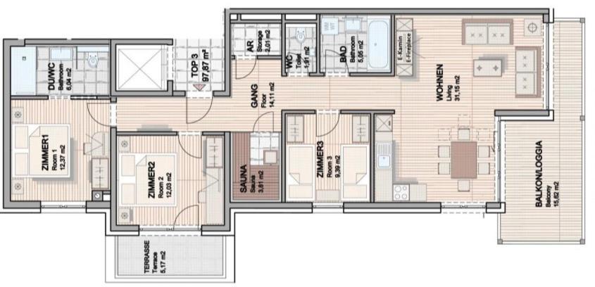 Apartman Fuerth Капрун Екстериор снимка